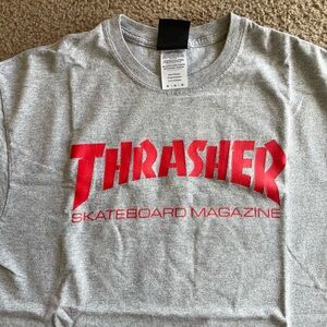Red and Grey Thrasher Tee